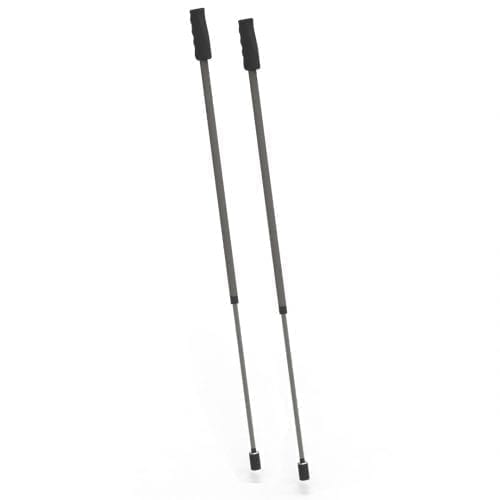 Pro ski poles provide even more complete ski stance and adjustable in length. Suitable for all body heights. This poles can be mount on the Pro ski simulator frames. Max lenght is 135cm (53.15 inch).