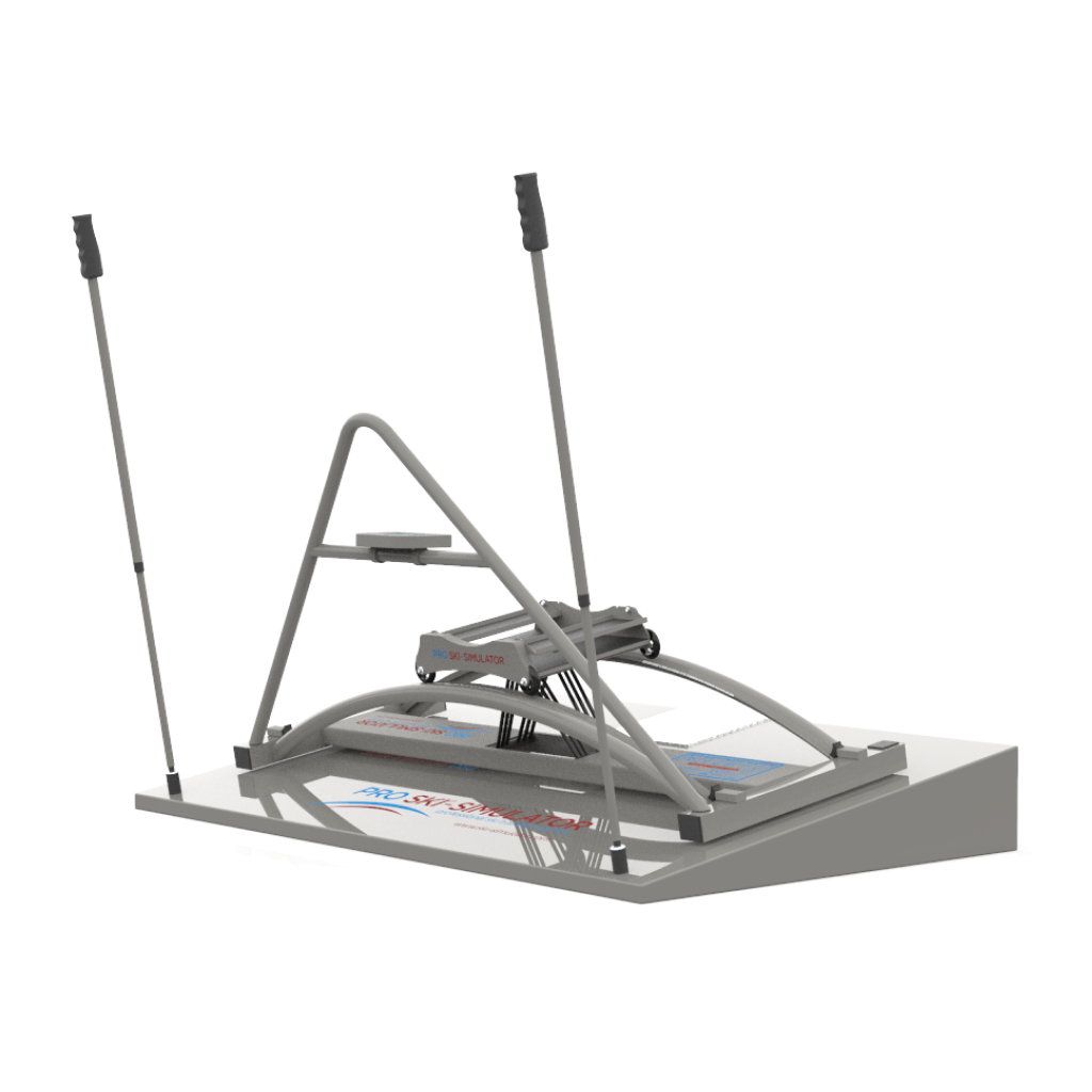 Designed for advance & pro skiers. The revolutionary rotating platform allows the perfect ski turn simulation.